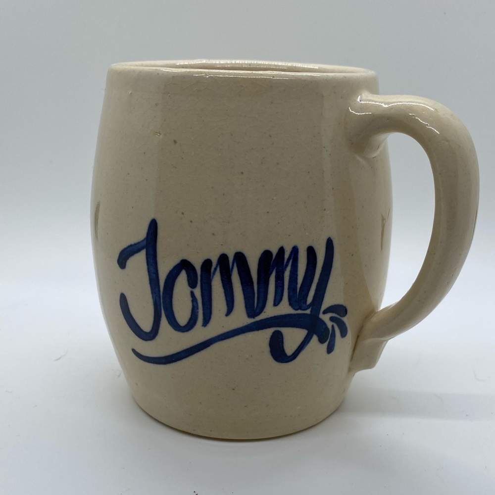 Vintage Pottery “Tommy” mug from Pete Payne